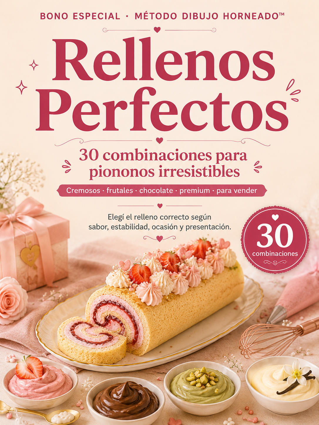 Rellenos perfectos - 30 combinaciones para piononos